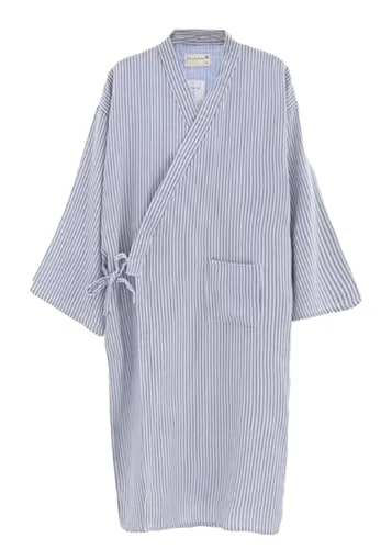 Kimono Robe/Cotton Robe/Yukata/Cotton Bathrobe/Japanese Kimono/Mens Kimono