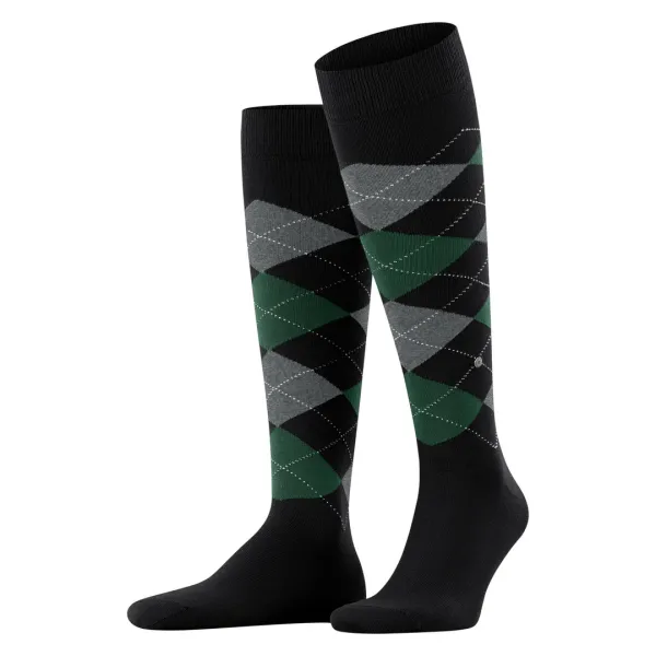 King Men Knee-high socks - Black