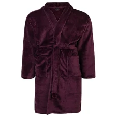 Kingsize Dressing Gown Robe Fleece Belt 2 Pockets 2XL - 8XL Mens PJ068 (7XL) Kingsize Dressing Gown Robe Fleece Belt 2 Pockets 2XL - 8XL Mens PJ068 (7XL)