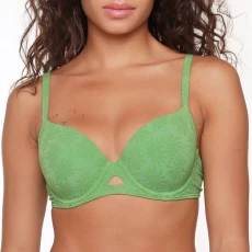 Kiwi Moulded Bikini top - Green