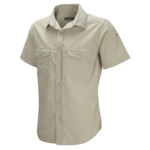 Kiwi Short Sleeve Shirt Oatmeal Medium