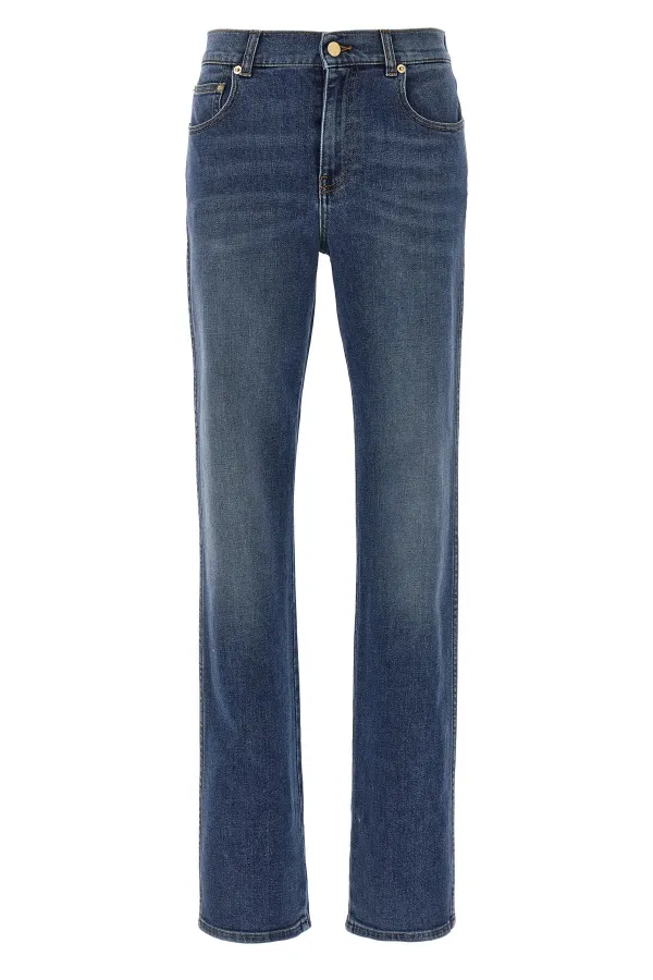 Knitted Pocket Jeans