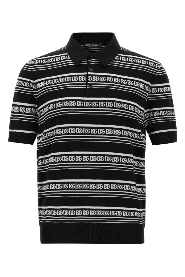 Knitted Polo Shirt - 48 IT