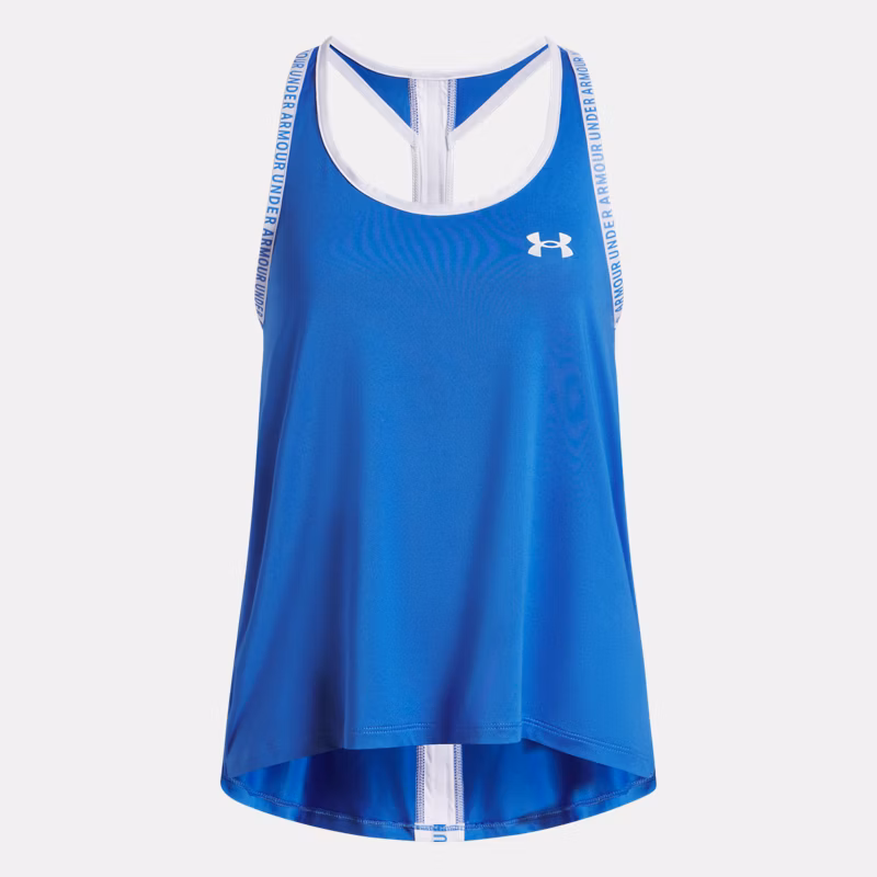 Knockout Girls Tank Blue Atlantis / White YSM ( 54 in)