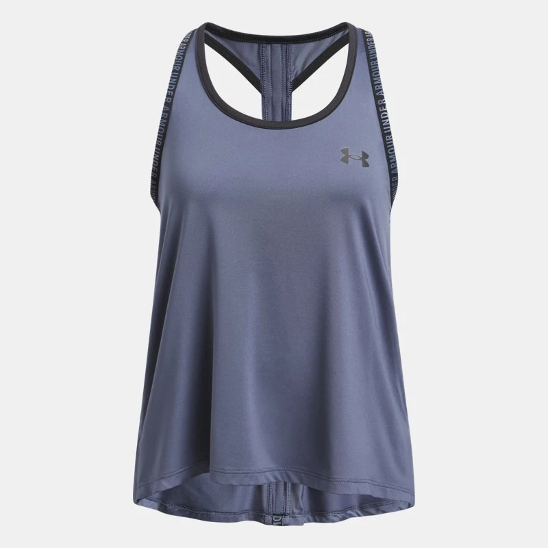 Knockout Girls Tank Downpour Gray / Black YLG (59 in)