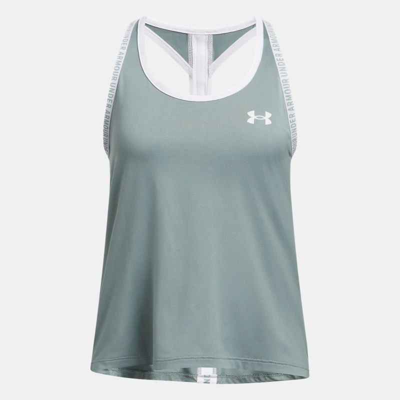 Knockout Girls Tank Silica Green / White YMD ( 59 in)