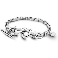 Knotted Heart Bracelet - 16cm