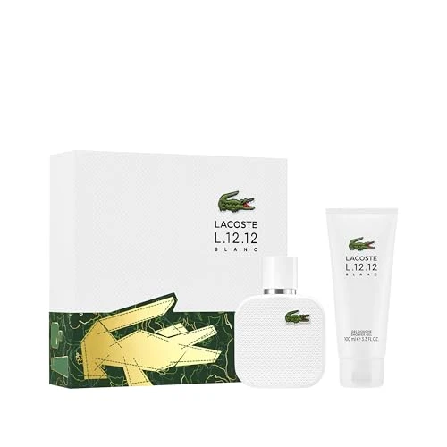 L.12.12 Blanc Gift Set Eau de Toilette 50 ml, Shower Gel 100 ml