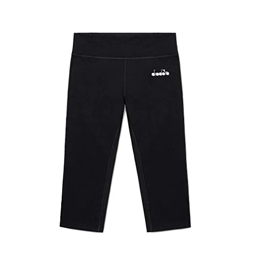 L.34 LEGGINGS CHROMIA CORE WOMEN'S TROUSERS STRETCH COTTON 102.178194, Black, XL