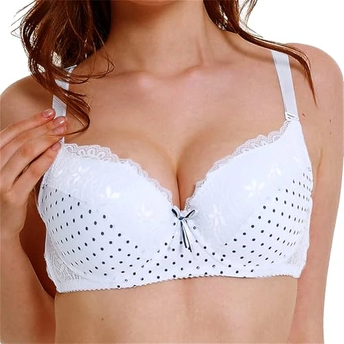 Lace Bras Sale Clearance Lift-Up Bra. Sticky Bra Inserts Push Up Pregnancy Bras Women Support Sports Bra Size Small Stretchy Nursing Bra Comfort Rose Bra Deals