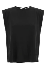 Lace T-shirt Black Size