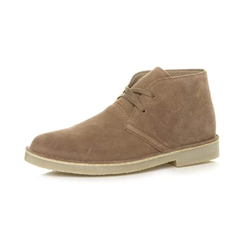 lace up Suede Desert Boots Shoes Size 12 46