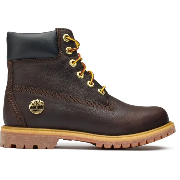 Lace Waterproof Boots - Brown