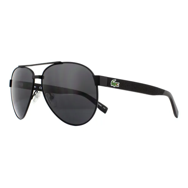 Lacoste Sunglasses L185S 001 Matte Black Grey - Size One Size