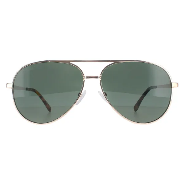 Lacoste Sunglasses L233SP 714 Gold Green Polarized - Size One Size