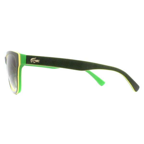 Lacoste Sunglasses L683S 315 Black Green Grey - Size One Size