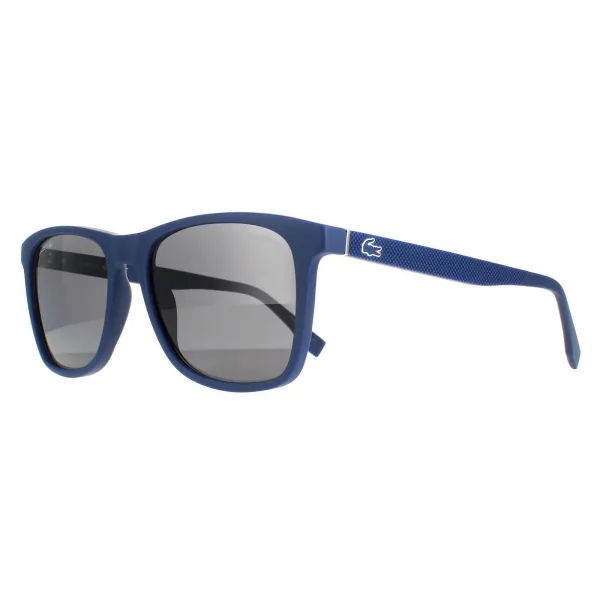 Lacoste Sunglasses L860SP 424 Matte Blue Grey Polarised - Size One Size