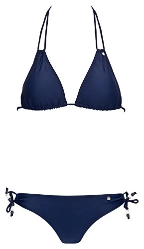 Ladies Bikini in Navy, Rose or Black - Blue - 10