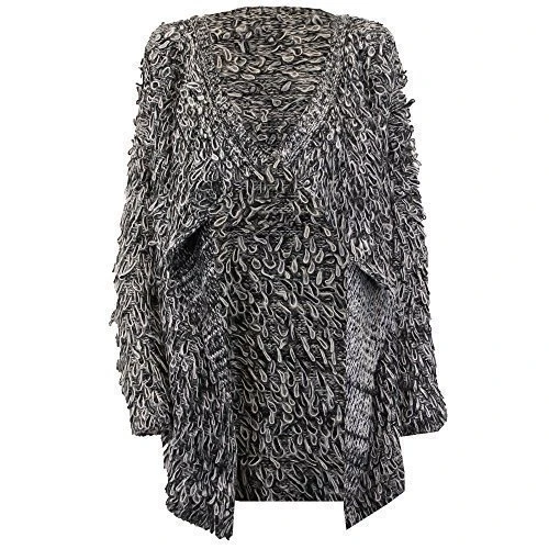 Ladies Cardigans 321OSTRICH Black/Ecru Small