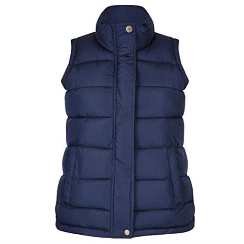 Ladies Champion Country Estate Vermont Padded Quilted Winter Coat Jacket - Navy Blue - 14