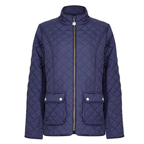 Ladies Champion Wisley Light Weight Quilted Jacket 14 14 Navy Coats,