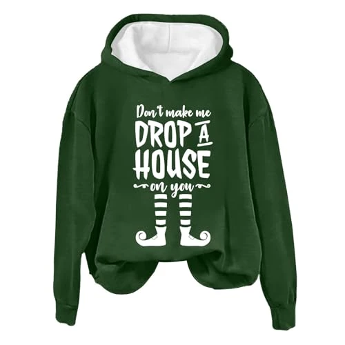 Ladies Clothing Sale Clearance Uk Only Hoodie Blanket Green Ladies Polo Neck Jumperss Thermal Sweatshirt Women Womens Sweatshirts Size 16 Fall Sweatshirts Women Uk Sweaters Women Uk Clearance