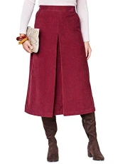 | Ladies | Cord Skirt | Wine | Ladies | Cord Skirt | Wine
