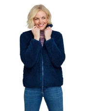 | Ladies | Fleece Jacket | Supersoft with Full Zip & Funnel Neck | Navy | Ladies | Fleece Jacket | Supersoft with Full Zip & Funnel Neck | Navy