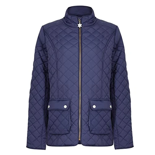 Ladies Light Weight Quilted Jacket | Womens Casual Outdoor Coat