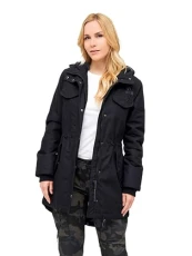 Ladies Marsh Lake Parka, Black, XL