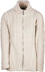 Ladies Merino Wool Donna Jumper - Pearl - Medium (12-14)