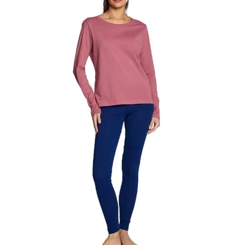 Ladies Pink Navy Pyjamas UW0UW03879, pink, 38