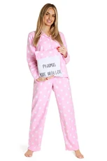Ladies Pyjamas, Button Up PJs For Women, (Pink, M) Ladies Pyjamas, Button Up PJs For Women, (Pink, M)