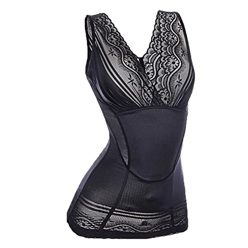 ladies shapewear boy shorts bra push up low back bodysuit corset lingerie women knickers for women slimmer shapewear shorts tummy control women's sexy nightwear sleeveless tummy control tank tops