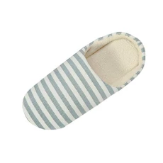 Ladies Slippers Cozy Memory Foam Sliders Plush Slip on House Shoes Wide Fit Fuzzy Lightweight Warm Winter Slippers Non-Slip Ladies Slipper Indoor/Outdoor Green