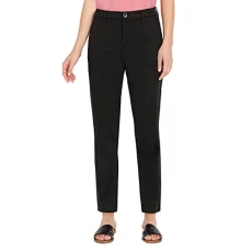 Ladies' Stretch Ankle Pant (Black, 6/28)