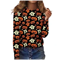 Ladies Tops Vests for Women UK Black Long Sleeve Top Women Blouses for Women Womens T Shirts Size 16 Women's Nightdresses & Nightshirts Women Button Up Shirt Pure Colo(2-Black,XXL)