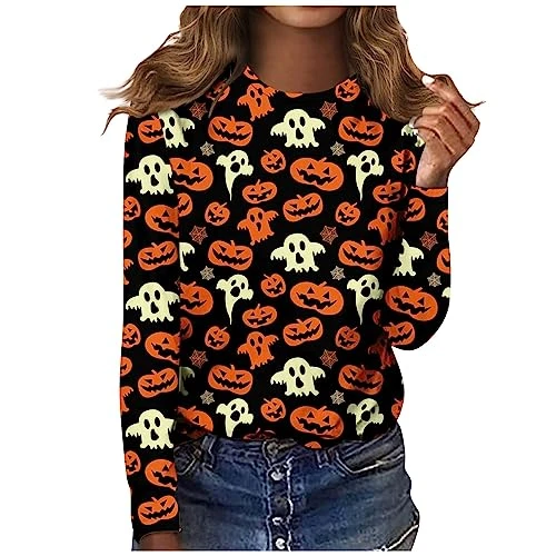 Ladies Tops Vests for Women UK Black Long Sleeve Top Women Blouses for Women Womens T Shirts Size 16 Women's Nightdresses & Nightshirts Women Button Up Shirt Pure Colo(2-Black,XXL)