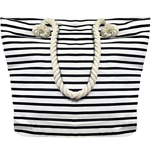 ® Ladies Womens Large Print Pattern Shoulder Canvas Tote Holiday Beach Bag