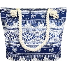 Ladies Womens Large Print Pattern Shoulder Canvas Tote Holiday Beach Bag Ladies Womens Large Print Pattern Shoulder Canvas Tote Holiday Beach Bag
