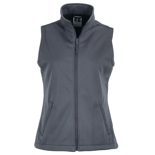 Ladies/Womens Smart Softshell Gilet Jacket (S) (Convoy Grey)