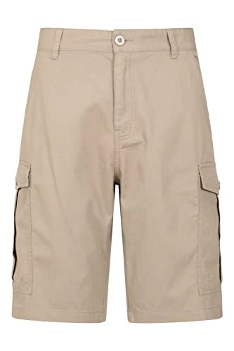 Lakeside Mens Shorts - 100% Durable Twill Cotton Cargo Shorts, Durable Shorts, 6 Pockets - for Walki