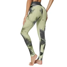 Lalaluka Sports trousers women's sports leggings opaque workout high waist tights yoga trousers sports leggings training trousers fitness trousers jogging trousers running trousers, yellow, S Lalaluka Sports trousers women's sports leggings opaque workout high waist tights yoga trousers sports leggings training trousers fitness trousers jogging trousers running trousers, yellow, S