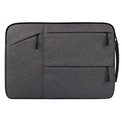 Laptop Bag Ultimate with Handles and Zipped Pockets, Dark Grey, 12 Inch