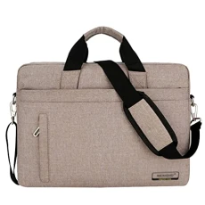Laptop Bag Waterproof Laptop Case Sleeve with Shoulder Strap Computer Briefcase Cover Compatible with MacBook Dell Acer Asus Hp (Khaki#3,39 * 29 * 6cm) Laptop Bag Waterproof Laptop Case Sleeve with Shoulder Strap Computer Briefcase Cover Compatible with MacBook Dell Acer Asus Hp (Khaki#3,39 * 29 * 6cm)