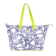 Large Packable Tote, Reusable Grocery Bag that Packs Into Itself, Tote with Shoulder Strap and Zipper, Safari Party, Safari Party, L Large Packable Tote, Reusable Grocery Bag that Packs Into Itself, Tote with Shoulder Strap and Zipper, Safari Party, Safari Party, L