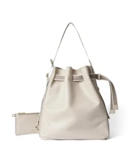 Large Sail Bag, Taupe Pebbled Leather, Taupe Pebbled Leather