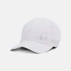 Launch Adjustable Mens Cap White / White / Reflective OSFM