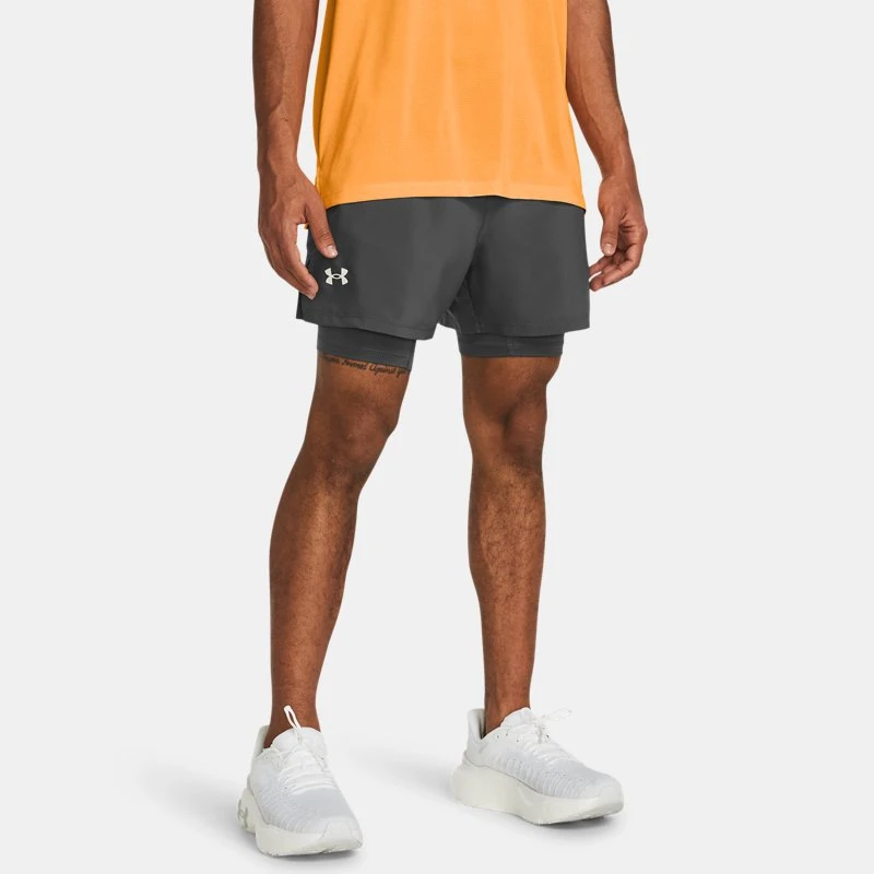 Launch Mens in " Shorts Castlerock / Castlerock / Reflective Gray