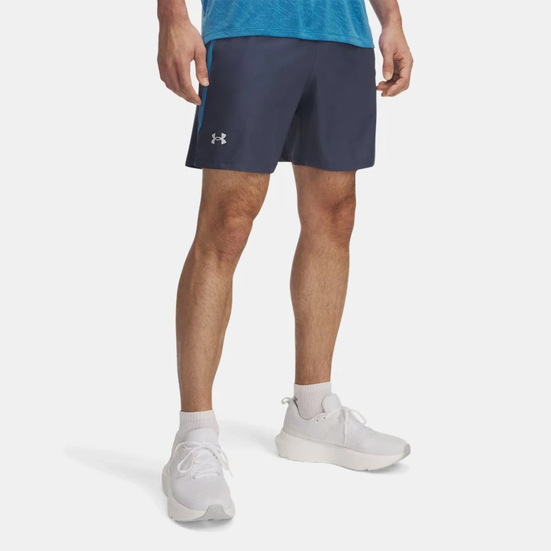 Launch Mens " Shorts Downpour Gray / Ether Blue / Reflective